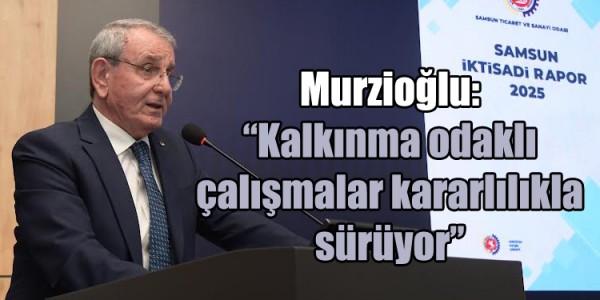 Murzioğlu: “Kalkınma odaklı çalışmalar kararlılıkla sürüyor”